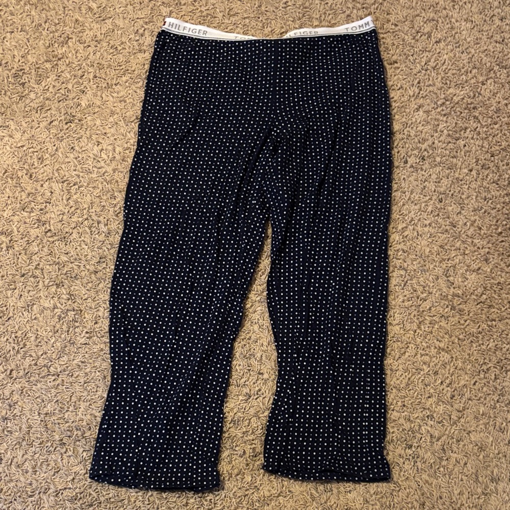 Tommy Hilfiger Kids' Black and White Dotted Pants